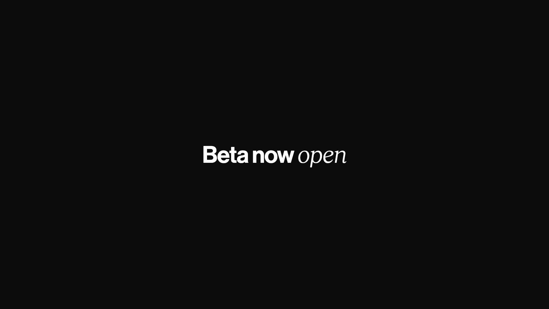 Koala beta is now open